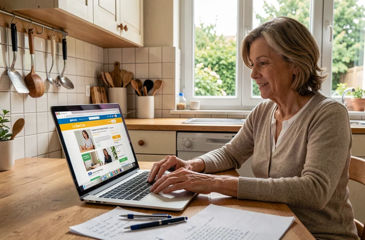 Parent cherchant des cours particuliers entre particuliers sur Le Bon Coin dans le Val-d'Oise
